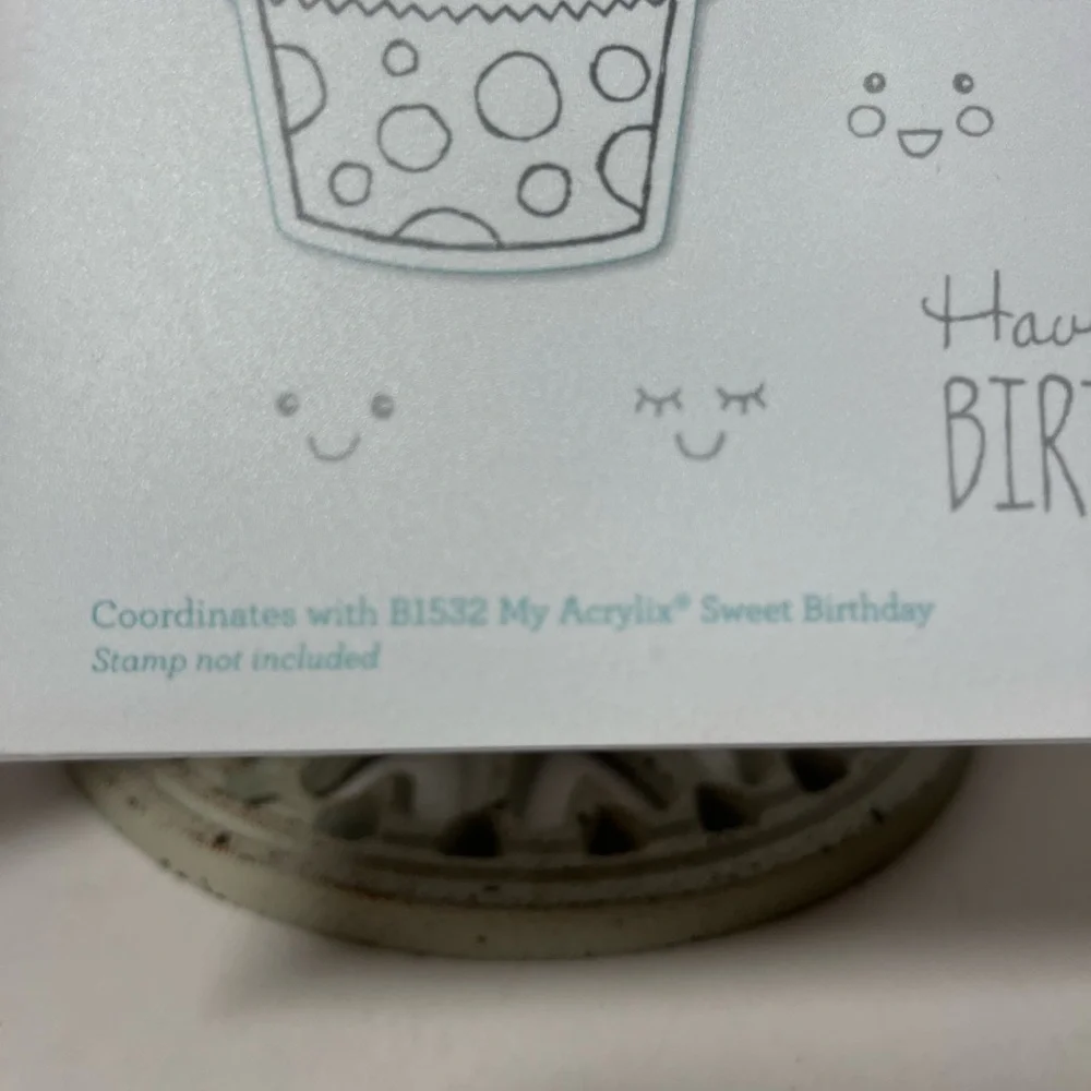 Close to my Heart - Sweet Birthday Thin Cuts